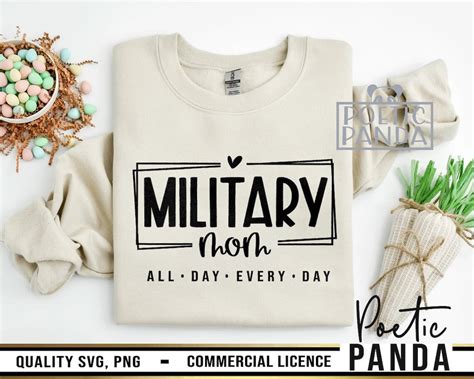 Military Mom Svg Png Army Mom Svg Proud Army Mom Svg Veteran Svg