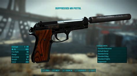 The M9 Standalone Pistol At Fallout 4 Nexus Mods And Community