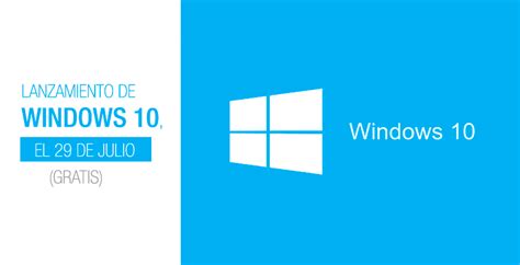 Microsoft Anuncia El Lanzamiento Gratuito De WINDOWS 10 Este 29 De