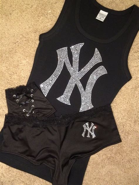 Items Similar To New York Yankees Bling Shirt And Frederick S Of