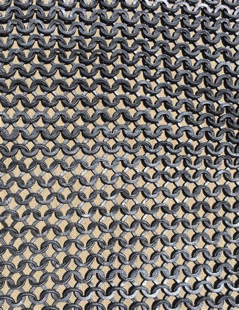 Leather Chainmail Armor 1 Square Foot Custom Made Etsy