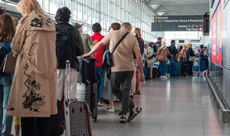 Heathrow Gatwick And Stansted Chaos Misery For Holidaymakers Trapped