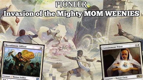 Invasion Of The Mighty MOM WEENIES MOM Mono W Humans Pioneer