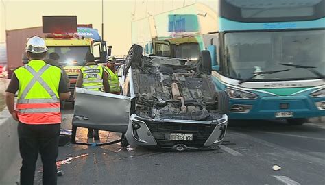 Tr Gico Accidente Chofer Muere Tras Volcar En Pedro Aguirre Cerda