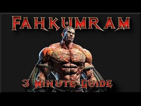 All you need: Fahkumram 3 Minute Guide : r/Tekken