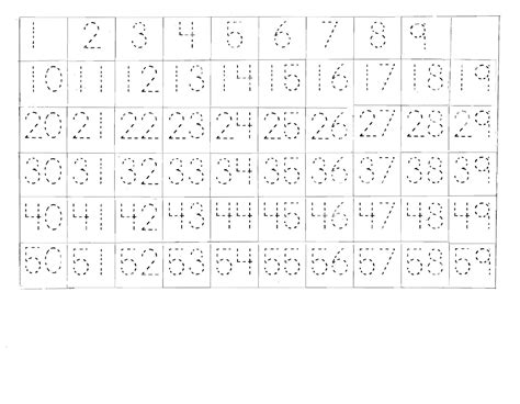 Number Sheet 1 100 To Print Activity Shelter