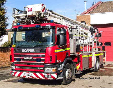 Leicestershire Fire Rescue Scania Bronto Y Eay Flickr