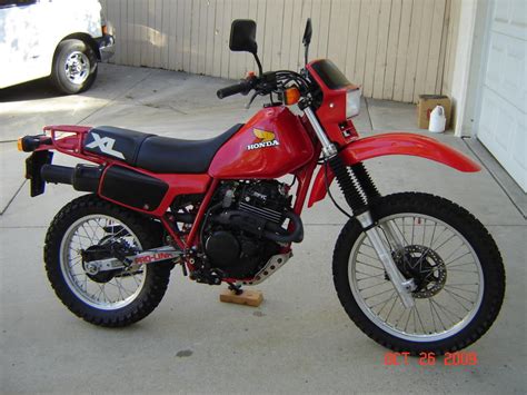 Review Of Honda XL 350 R 1986 Pictures Live Photos Description