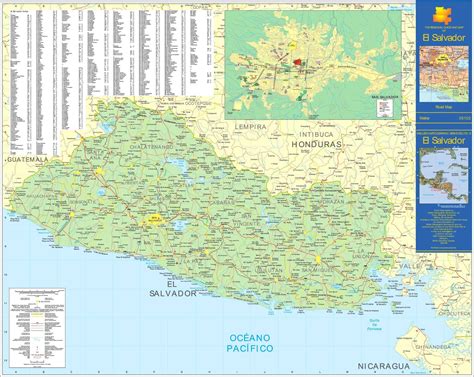 Mapa De San Salvador El Salvador