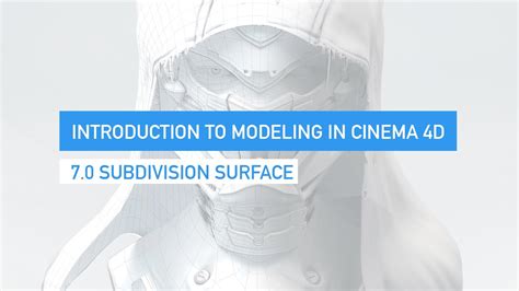 Subdivision Surface Modeling In Cinema D Youtube