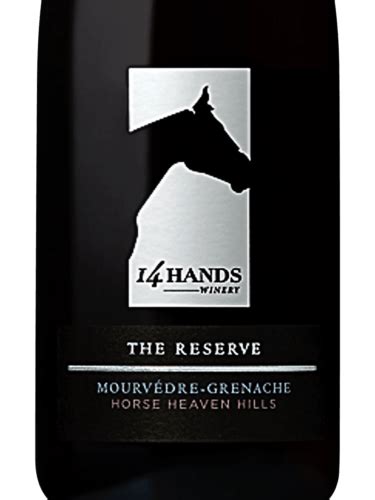 14 Hands The Reserve Mourvèdre Grenache Vivino US