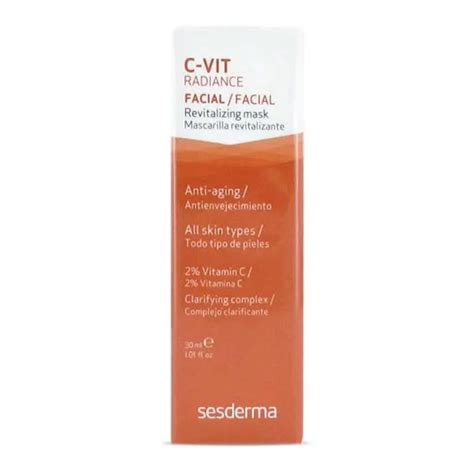 Sesderma C Vit Radiance Revitalizing Facial Mascarilla 30 Ml Miravia