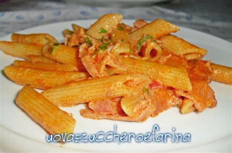 Penne Panna E Pomodoro Alla Costa Classica Primo Uovazuccheroefarina