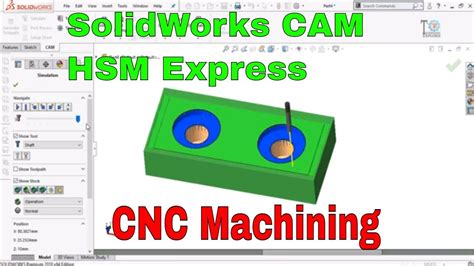 How To Make G Code For Cnc Machining Using Solidworks Youtube