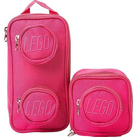 Lego Unisex Brick Mini Backpack Pouch Set Pink Walmart