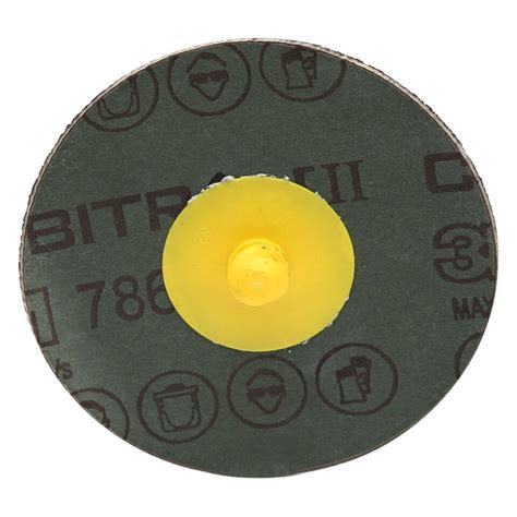 3M 33392 Cubitron II Roloc 3 80 Grit Ceramic Fiber Disc 15 Pieces