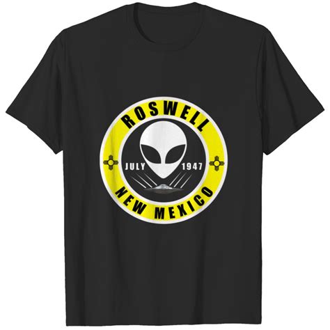 Roswell Incident 1947 Aliens Ufo New Mexico T Shirt Sold By Diego