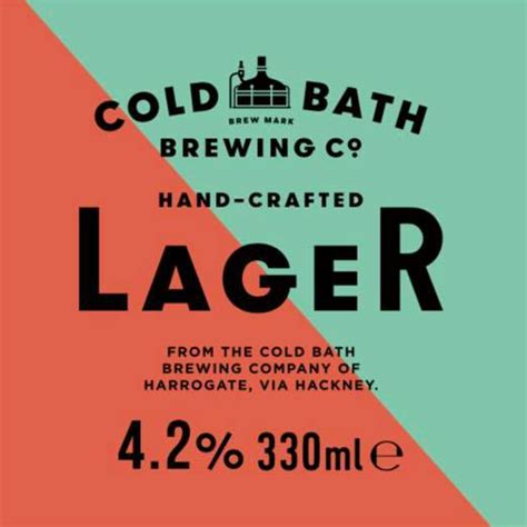 Hand Crafted Lager Cold Bath Brewing Company Untappd