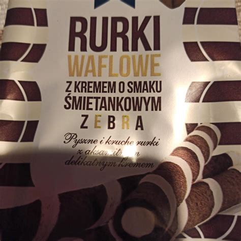 Rurki Waflowe Z Kremem O Smaku Mietankowym Cukiernia R A Kalorie