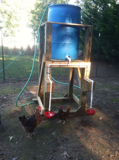 Pin By Misty Douglas On Chicken Coop Chicken Waterer Automatic