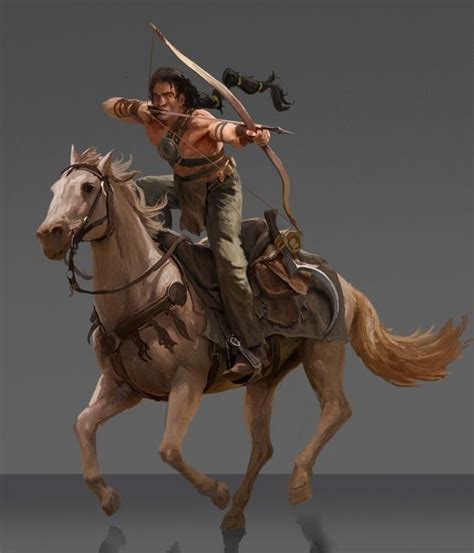 Dothraki Horse Archer Concept Art Game Of Thrones Inspired