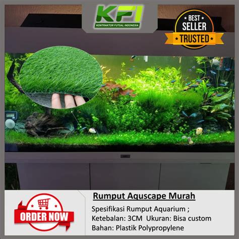 Jual Dasar Rumput Sintetis Aquascape Murah Untuk Ikan Cupang Dan