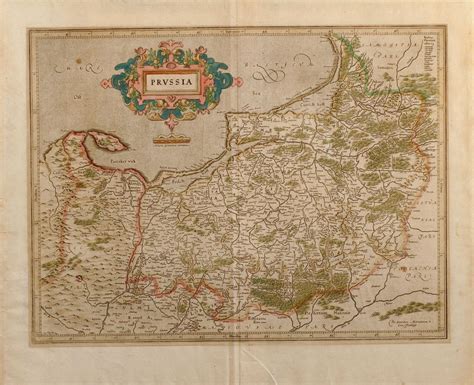 Mercator Prussia Poland Borussia 1630