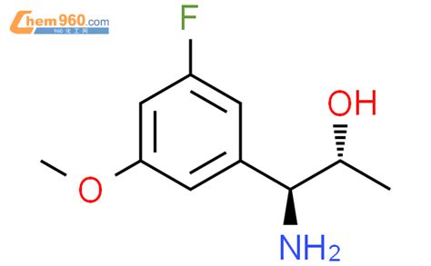 1213187 40 6 1S 2R 1 AMINO 1 5 FLUORO 3 METHOXYPHENYL PROPAN 2 OLCAS