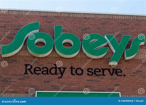 The Logo And Brand Sign On Canadian Retail Business Sobeys Grocery