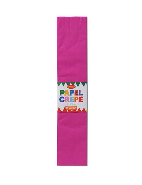 Papel Crepe 50cm X 2mts Fucsia — Paperpack