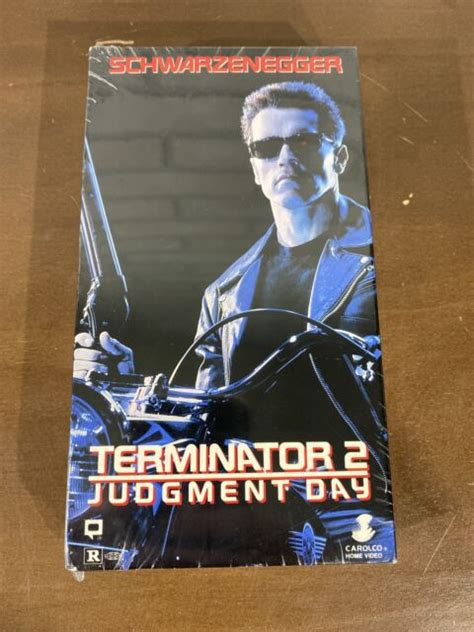 Terminator 2 Judgment Day VHS 1991 For Sale Online EBay