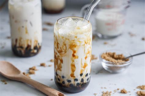 🧋Brown Sugar Boba (Milk Tea) - Simply Home Cooked