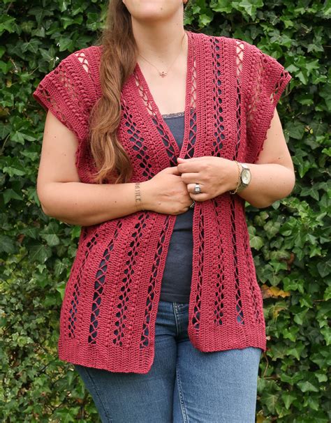 Crochet Summer Cardigan Pattern Short Sleeve Crochet Cardigan Etsy