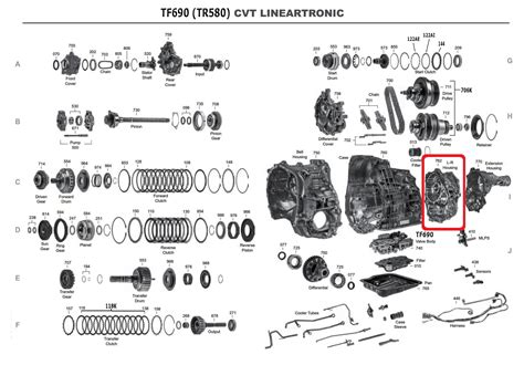 L R Housing Automatic Transmission Tf Tr