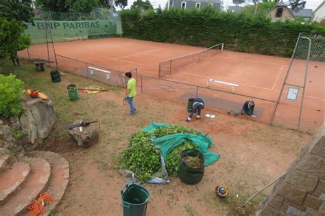 Tr Beurden Les Courts De Tennis De Lan Kerellec Chapperont Aux