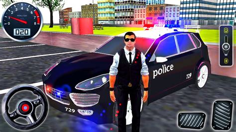 Real Police Car Driving Simulator 3d Police Patrol In City Drive