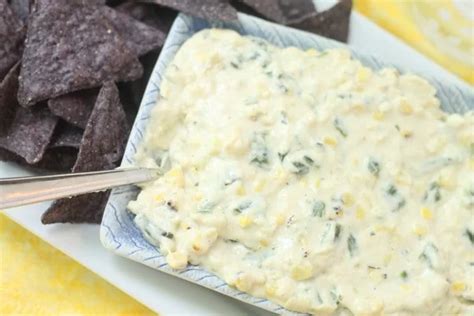 Cheesy Corn And Poblano Dip Cooking For Keeps