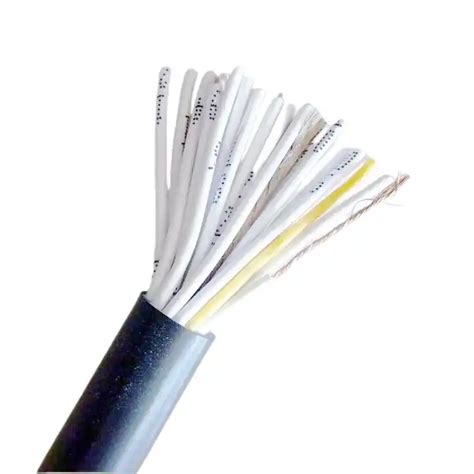 pvc insulated wire multi core cable   braided screen control