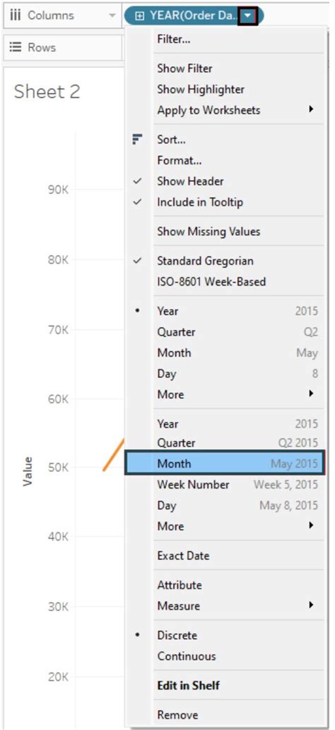 Tableau Line Chart - Step by Step Examples, How to Create?