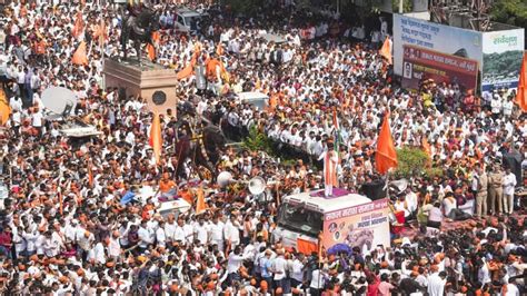 No Going Back On Maratha Quota Protest Till All Demands Are Met Says