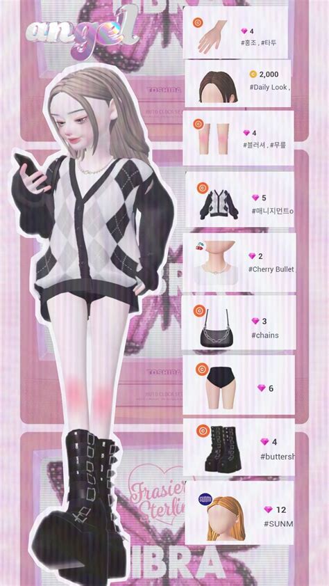 Zepeto Outfits Ideas Sketsa Model Pakaian Model Pakaian Desain Busana