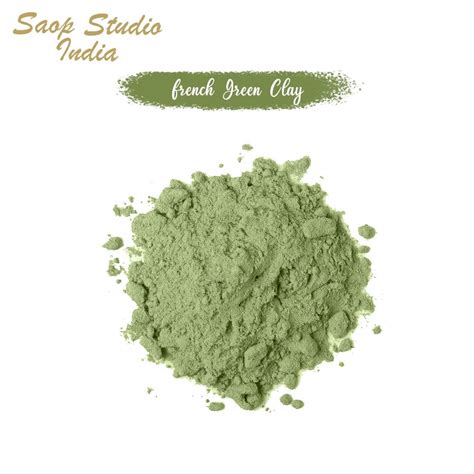 French Green Clay – soapstudioindia