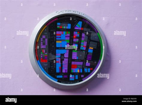 Map of the Carnaby street area in Soho London England UK Stock Photo - Alamy