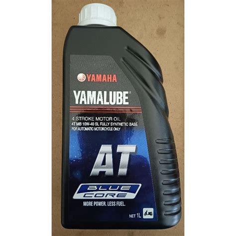 Yamalube Oil Liter Fully Synthetic And Ml Blue Core Shopee