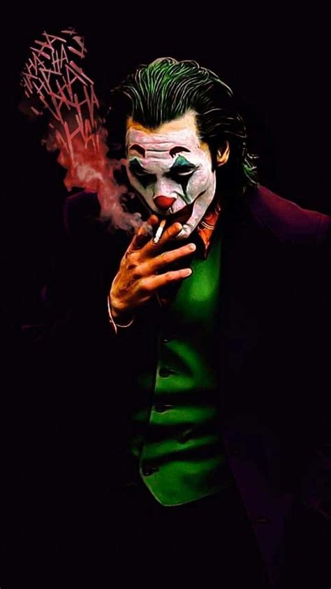 Download Smoking Joker Pfp Wallpaper