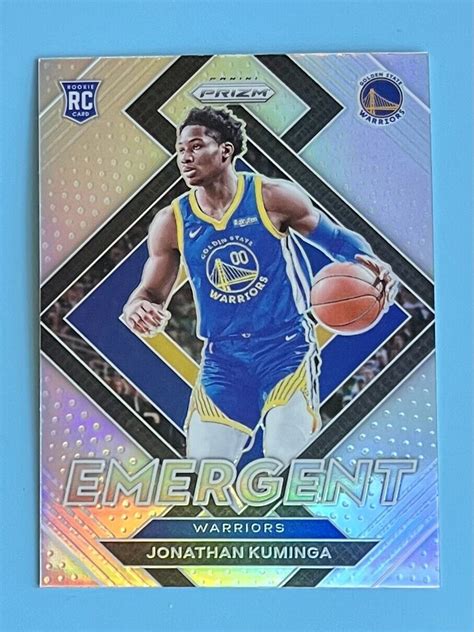 Panini Prizm Jonathan Kuminga Nba Emergent Silver Prizm