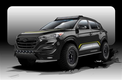 Offroad 2016 Tucson For The Sema SHOW The Korean Car Blog