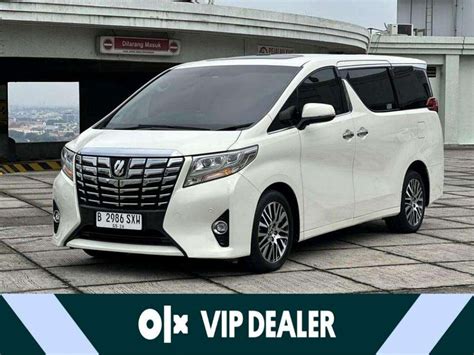 VIP Dealer Alphard G 2 5 ATPM 2016 2017 Putih Mobil Bekas 894588915