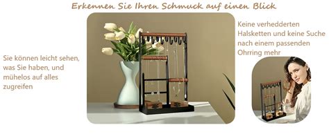 Procase Schmuckst Nder Schmuckhalter Schmuckbaum Schmuck Organizer