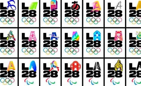 Los Juegos Olímpicos De Los Ángeles 2028 Tendrán Un Logo Dinámico E